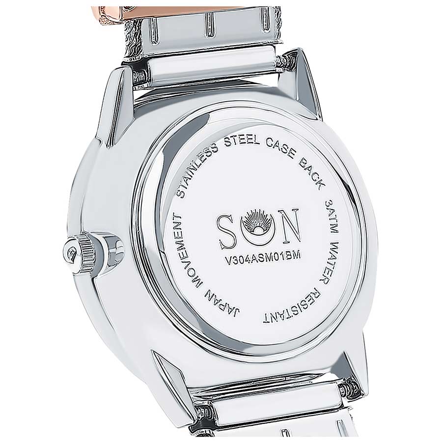 Đồng Hồ Nữ Sunlight Watches For Women 337859 Màu Trắng Bạc
