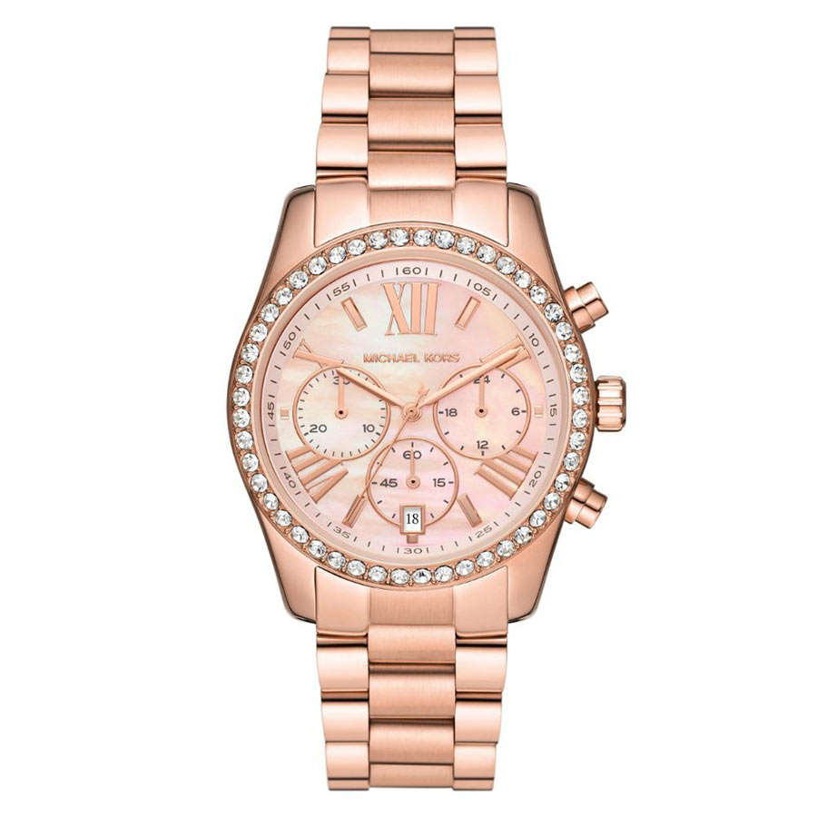 Đồng Hồ Nữ Michael Kors MK Lexington MK7242 Màu Vàng Hồng