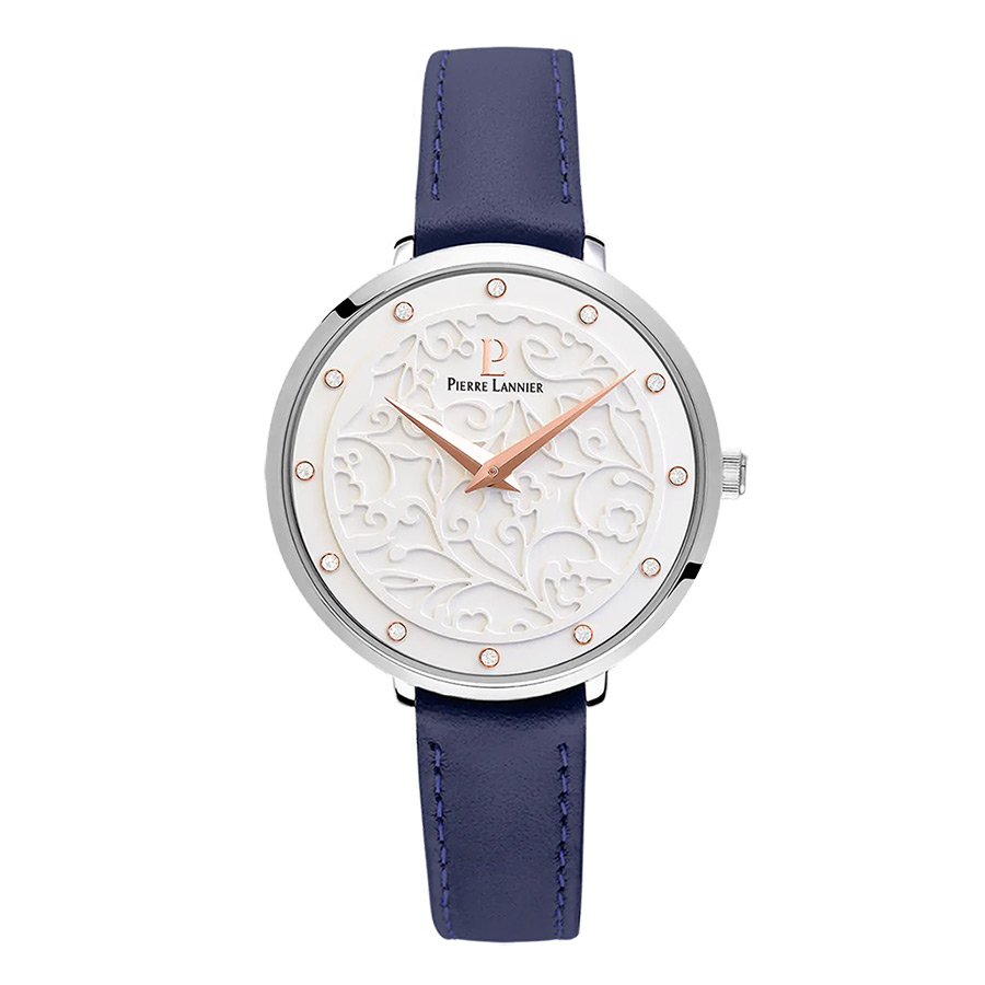 Đồng Hồ Nữ Pierre Lannier 040J606 Màu Xanh Navy