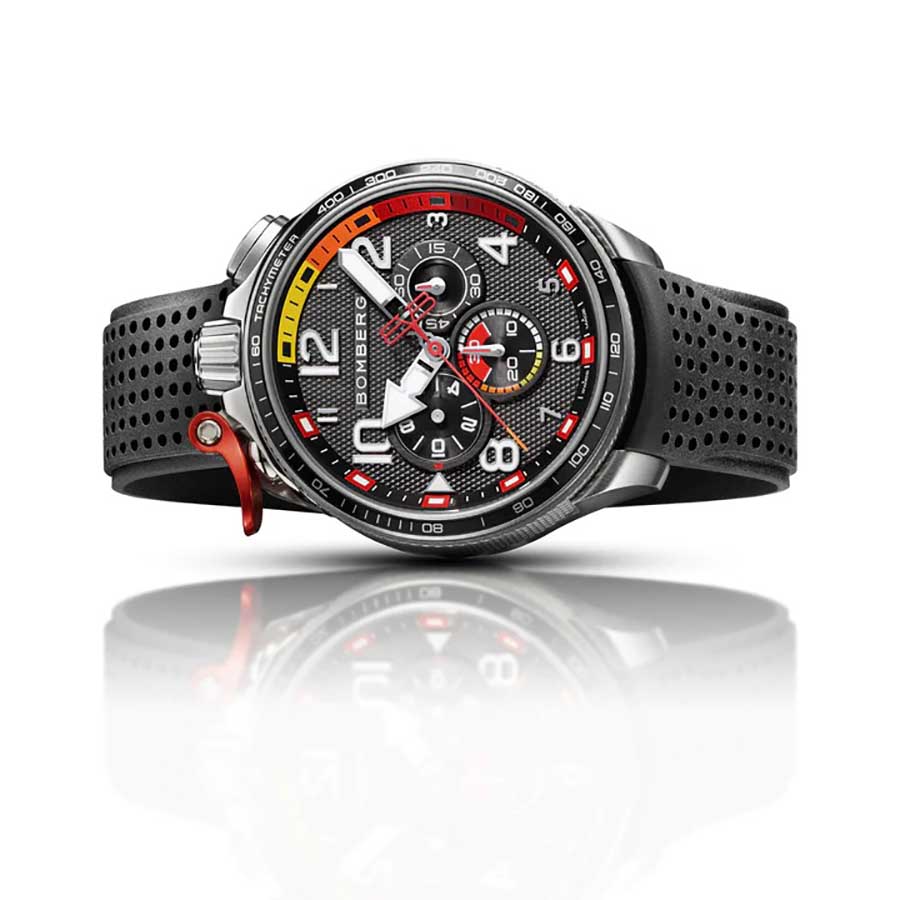 Đồng Hồ Nam Bomberg Bolt-68 Racing Black & Red BS45CHSP.059-2.10 - 45mm Màu Đen