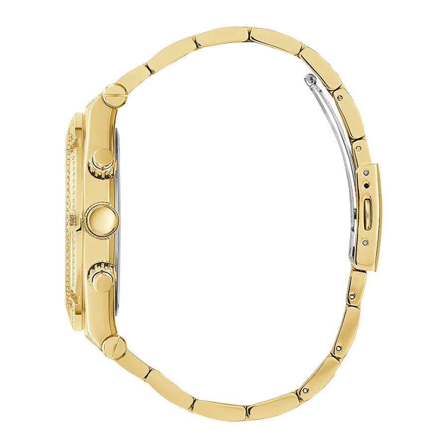 Đồng Hồ Nam Guess Gold Tone Case Gold Tone Stainless Steel Watch GW0455G2 Màu Vàng