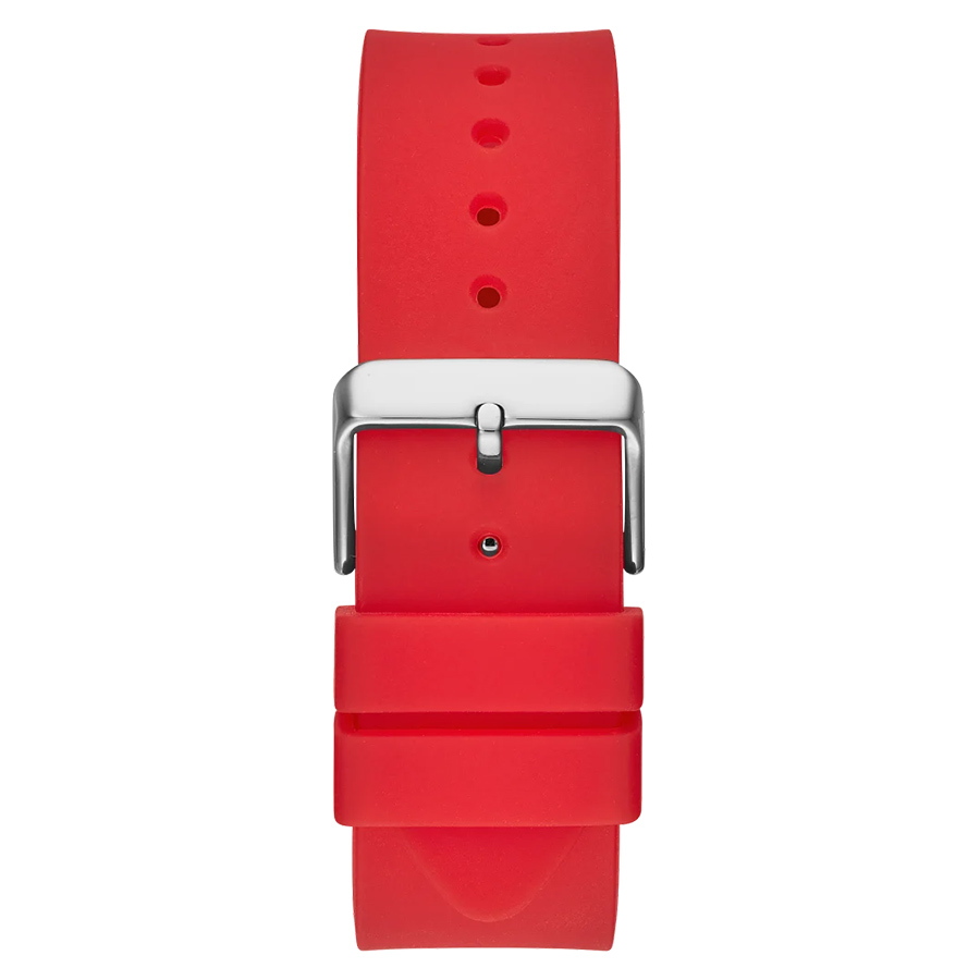 Đồng Hồ Nam Guess Red Case Red Silicone Watch GW0203G5 Màu Đỏ