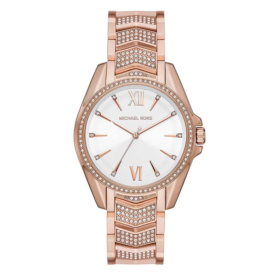 Đồng Hồ Nữ Michael Kors MK Whitney Stainless Steel Watch 38mm Mk6858 Màu Vàng Hồng