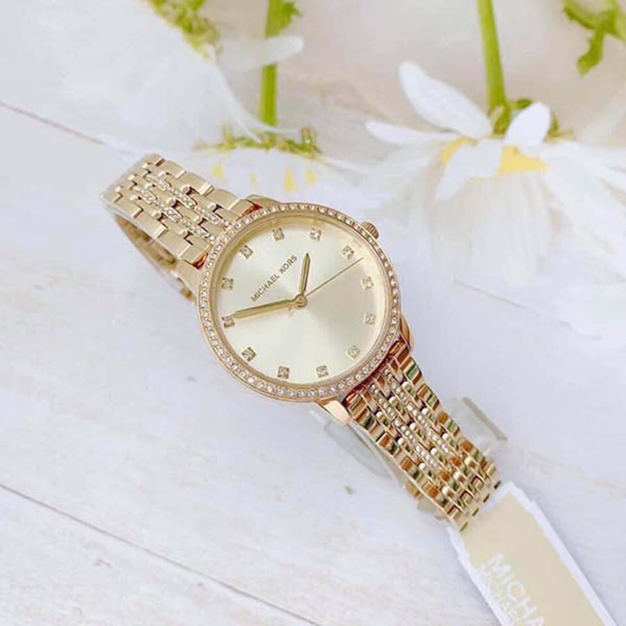Đồng Hồ Nữ Michael Kors  MK4368 Melissa Watch 35mm Màu Vàng Gold