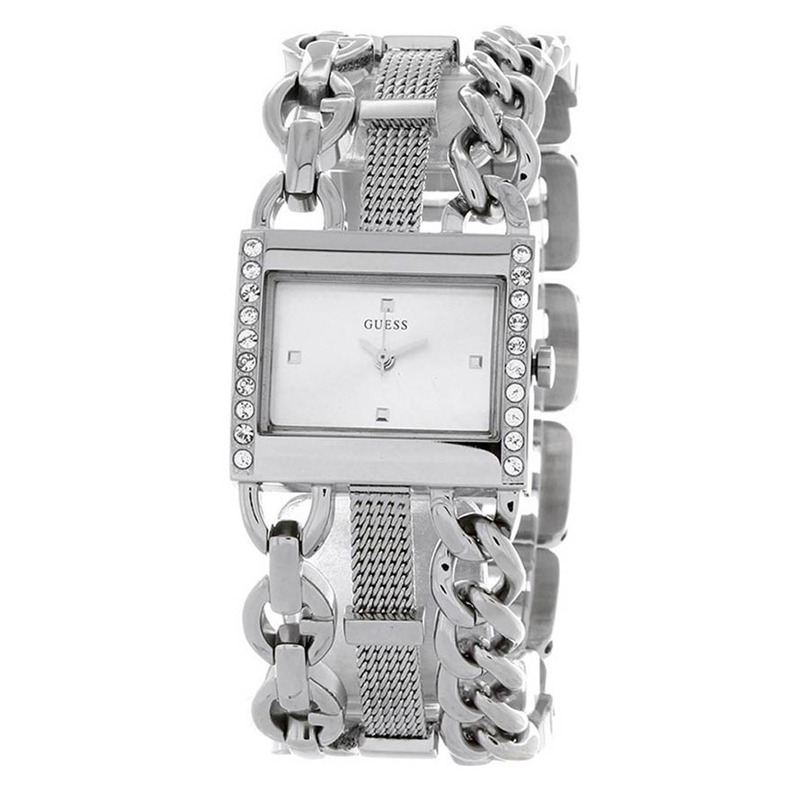 Đồng Hồ Nữ Guess W0433L1 Women's Watch Màu Bạc