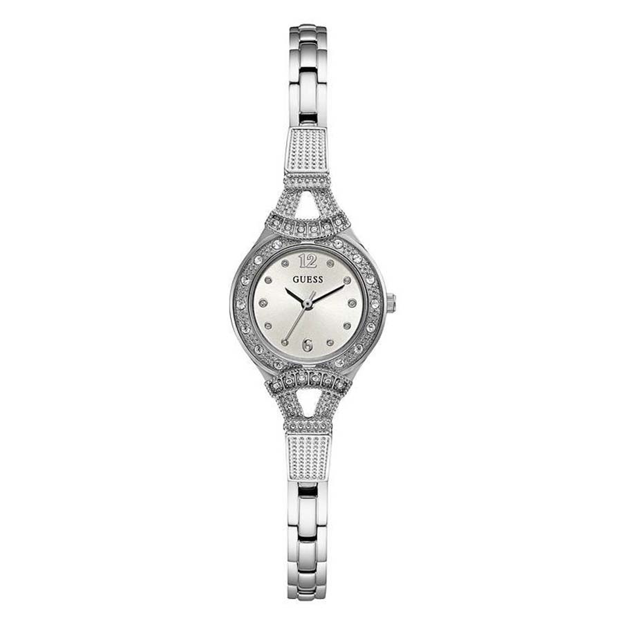 Đồng Hồ Nữ Guess U1032L1 Vintage-Inspired Bracelet Màu Bạc