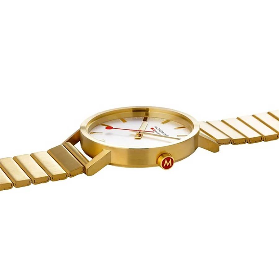 Đồng Hồ Unisex Mondaine Classic Golden Watch A660.30314.16SBM Màu Vàng