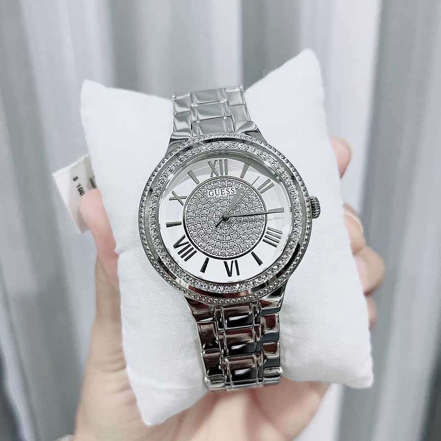 Đồng Hồ Nữ Guess Stainless Steel Ladies Watch U0637L1 Màu Bạc