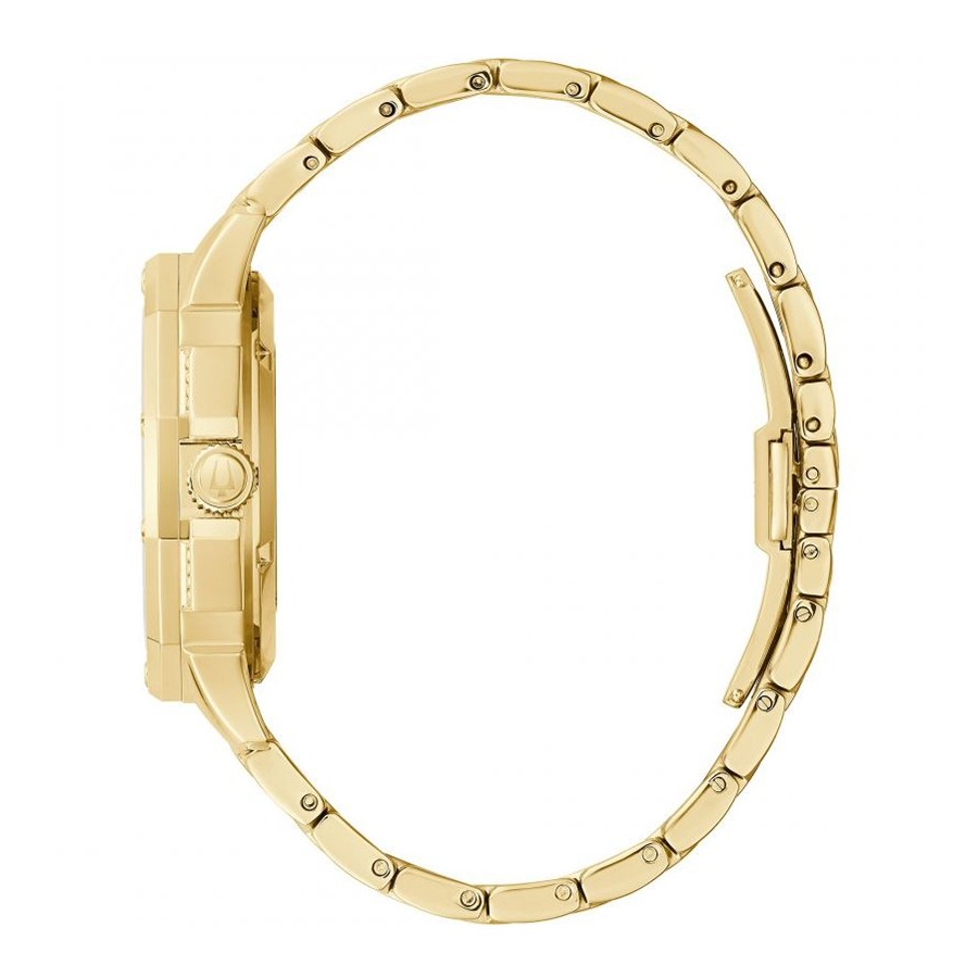 Đồng Hồ Nam Bulova Crystal Octava Automatic Automatic Watch 98A292 Màu Vàng Gold
