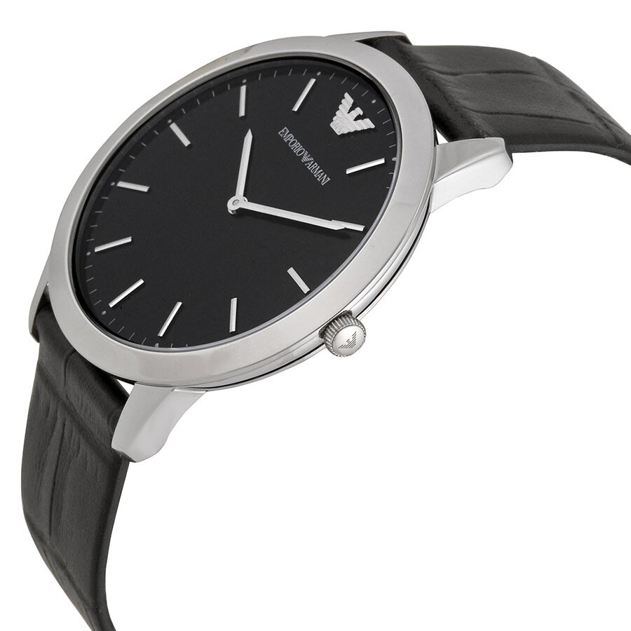 Đồng Hồ Nam Emporio Armani AR1741 Men's Watch Màu Đen Bạc