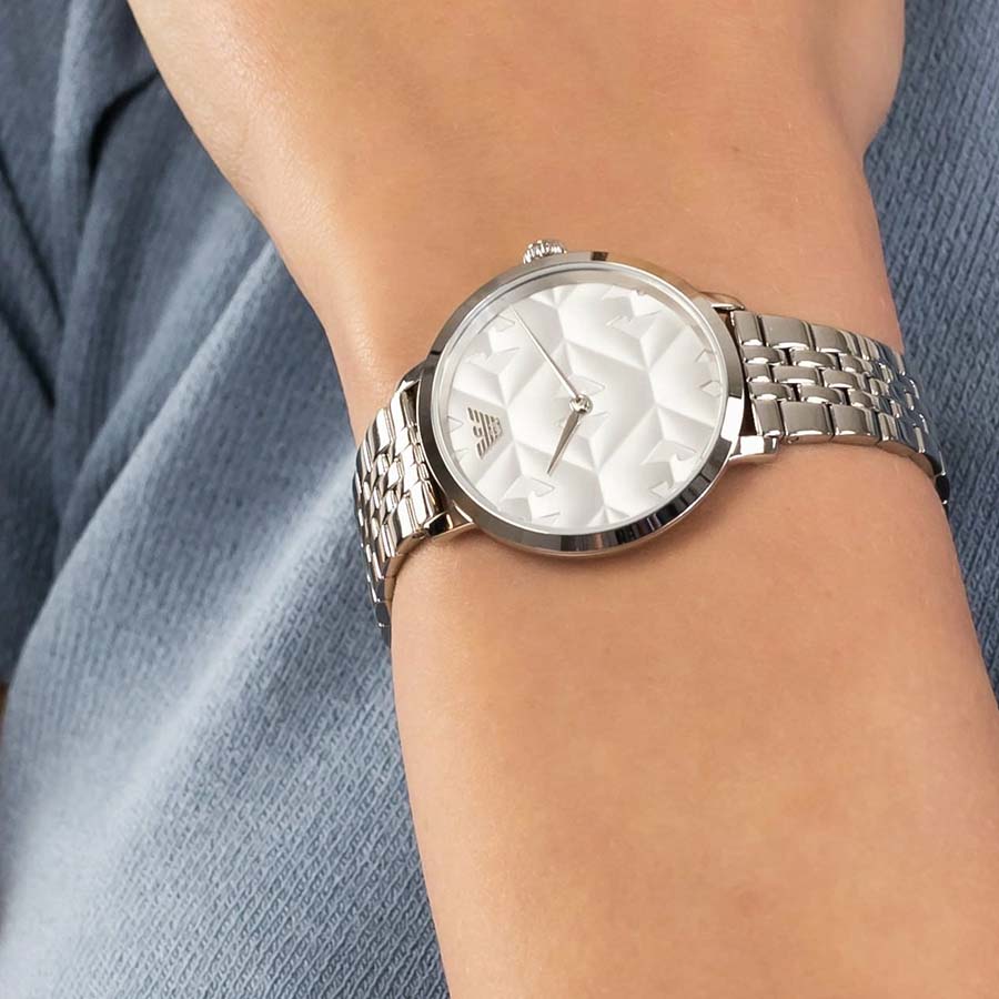 Đồng Hồ Nữ Emporio Armani Ladies Watch AR11213 Màu Bạc