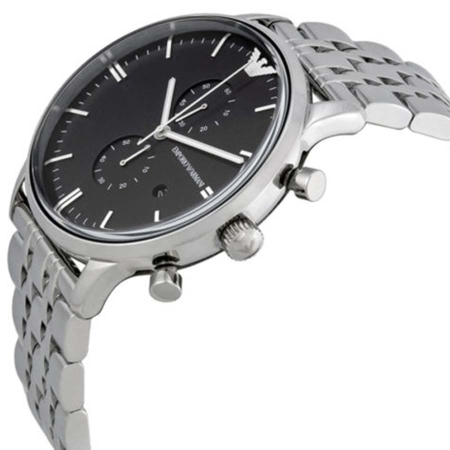 Đồng Hồ Nam Emporio Armani AR0389 Màu Đen Bạc