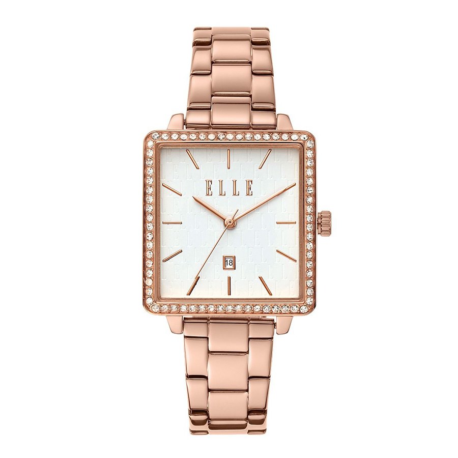 Đồng Hồ Nữ Elle Ile De La Cité Ell21023 Màu Vàng Hồng