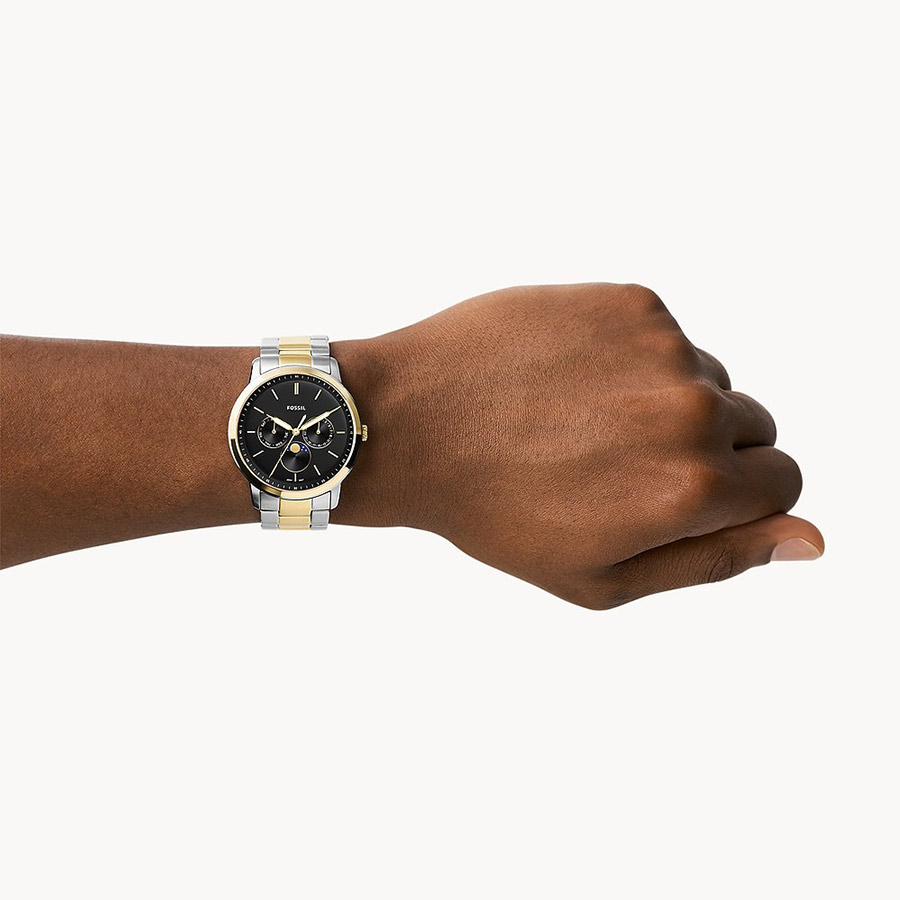 Đồng Hồ Nam Fossil Neutra FS5906 Dây Thép Không Gỉ Phối Màu