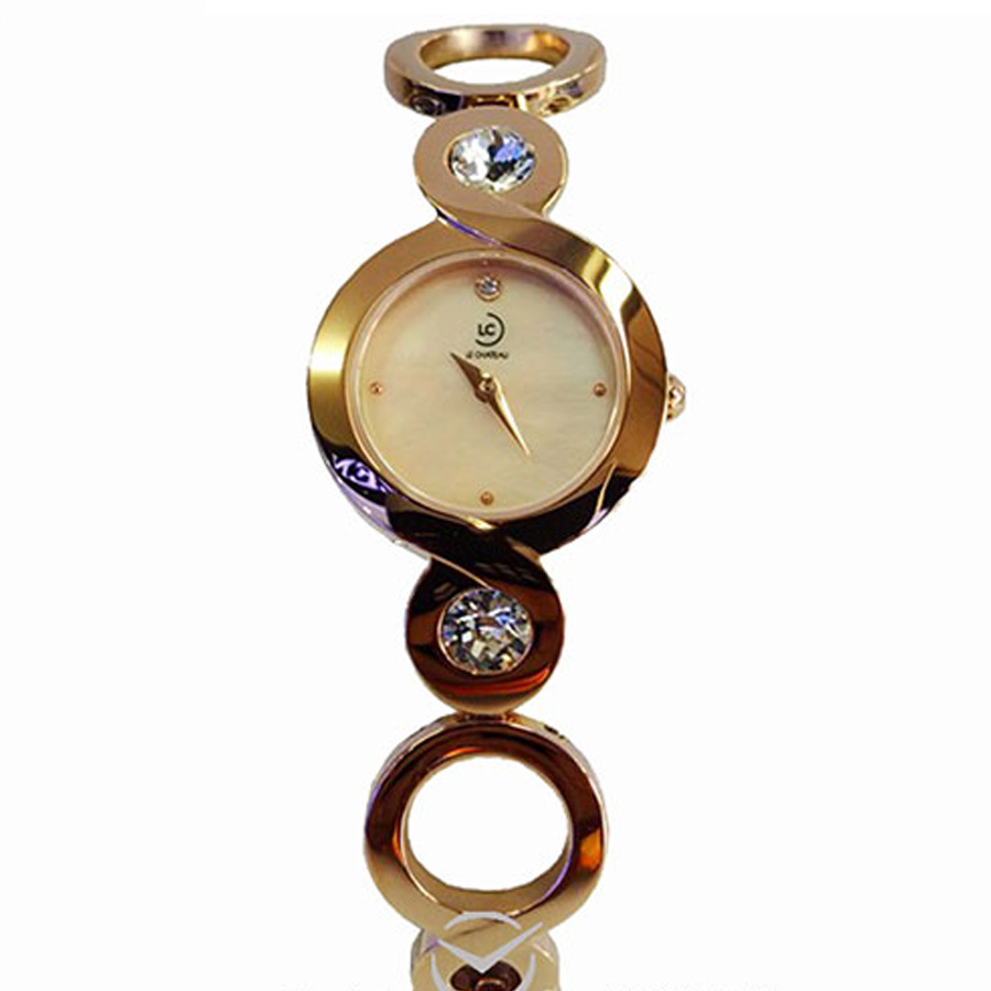 Đồng Hồ Nữ Le Chateau L61.961.33.5.1 Màu Vàng Gold