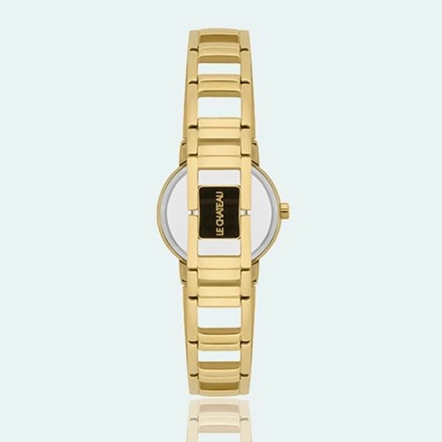 Đồng Hồ Nữ Le Chateau L52.230.04.7.1 Màu Vàng Gold