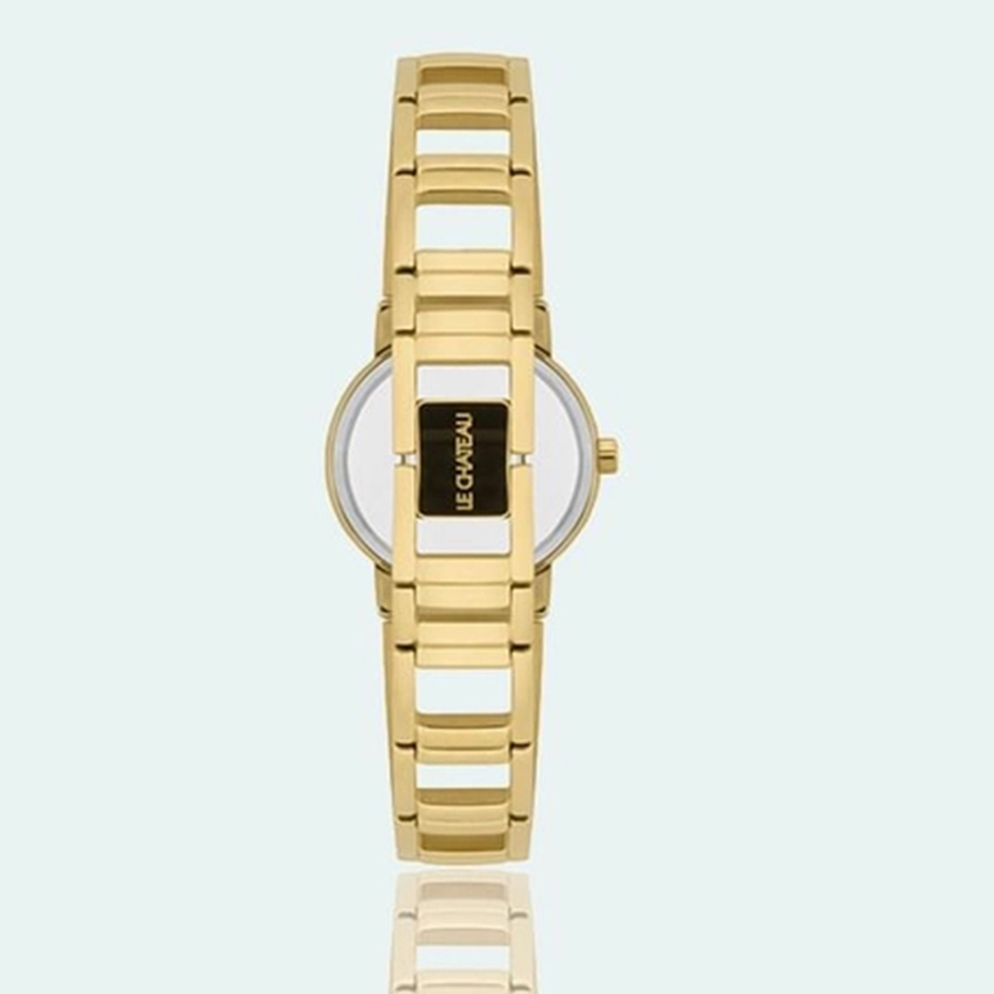 Đồng Hồ Nữ Le Chateau L52.651.04.7.1 Màu Vàng Gold