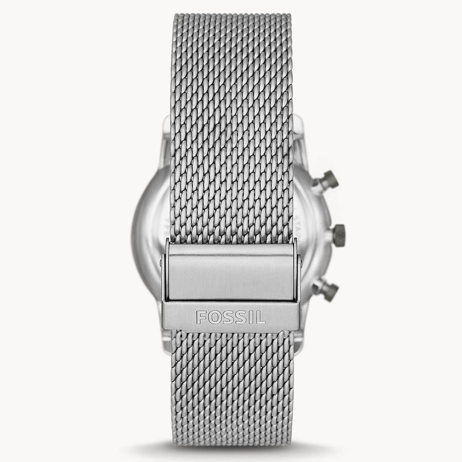 Đồng Hồ Nam Fossil Minimalist FS5944 Dây Thép Không Gỉ Màu Bạc