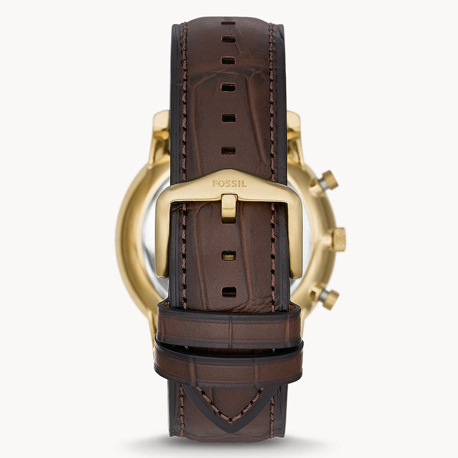 Đồng Hồ Nam Fossil Minimalist FS5942 Dây Da Màu Nâu