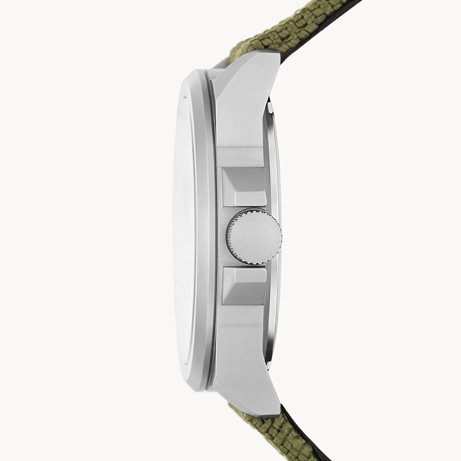 Đồng Hồ Nam Fossil Bronson FS5918 Dây Nylon Màu Xanh Lá