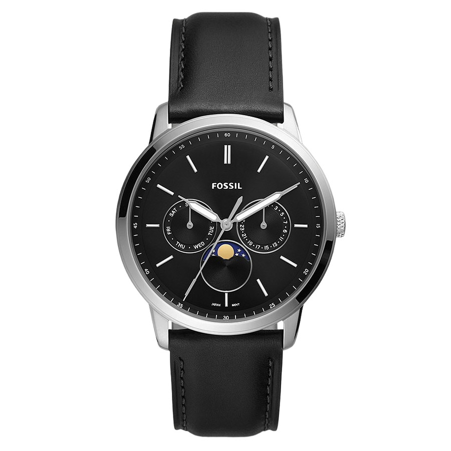 Đồng Hồ Nam Fossil Neutra FS5904 Dây Da Màu Đen