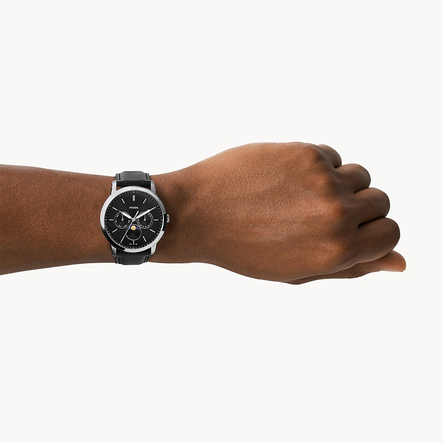 Đồng Hồ Nam Fossil Neutra FS5904 Dây Da Màu Đen