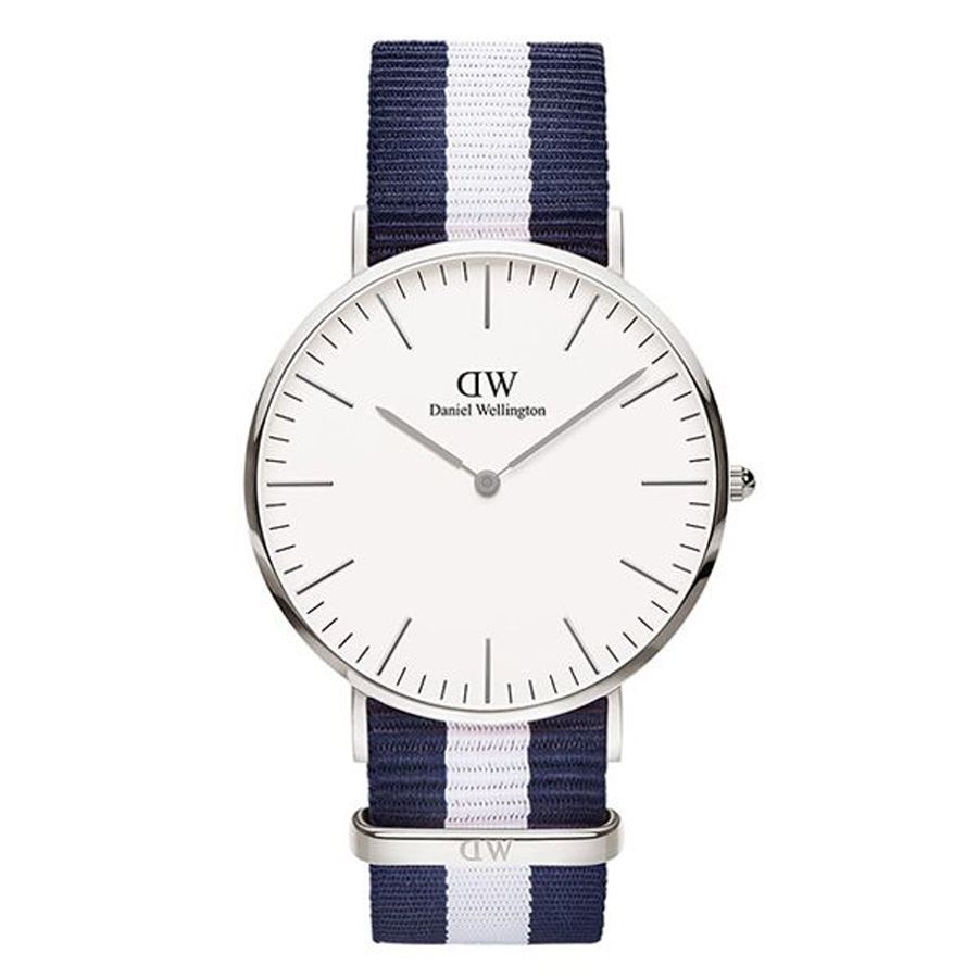 Đồng Hồ Nam Daniel Wellington DW00100018 Màu Đen Trắng