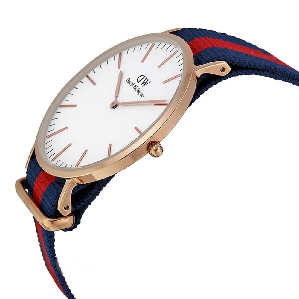 Đồng Hồ Nam Daniel Wellington DW00100001 Màu Xanh - Đỏ