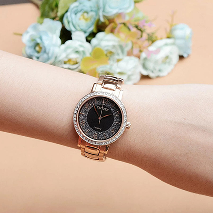 Đồng Hồ Nữ Citizen EL3048-53E Màu Vàng Hồng