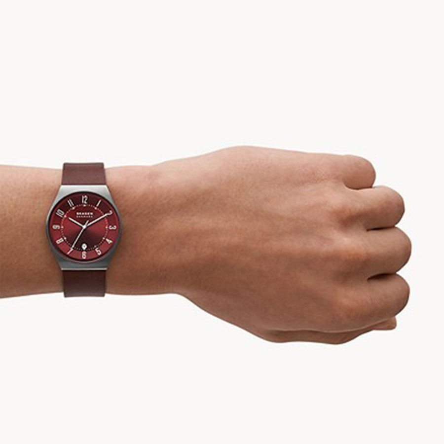 Đồng Hồ Nam Skagen Grenen SKW6856 Màu Đỏ