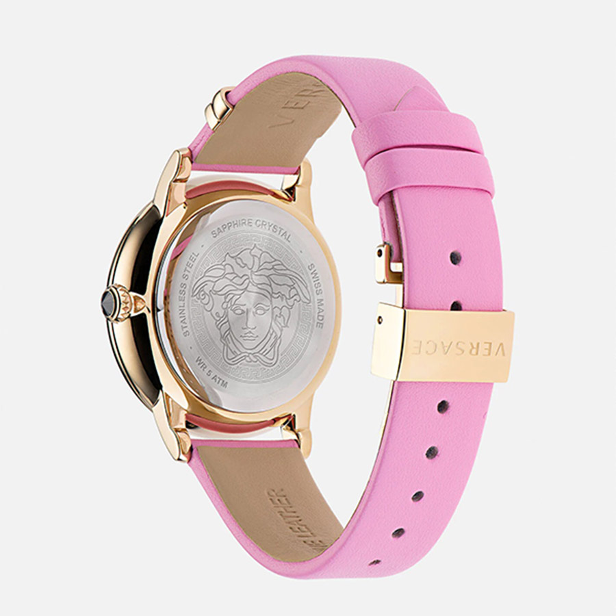 Đồng Hồ Nữ Versace Medusa Icon Watch Màu Hồng 38mm