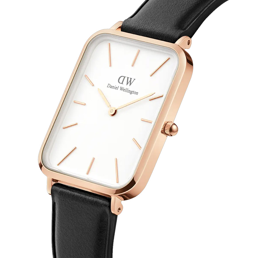 Đồng Hồ Nam Daniel Wellington Quadro Pressed Sheffield DW00100450 Màu Đen