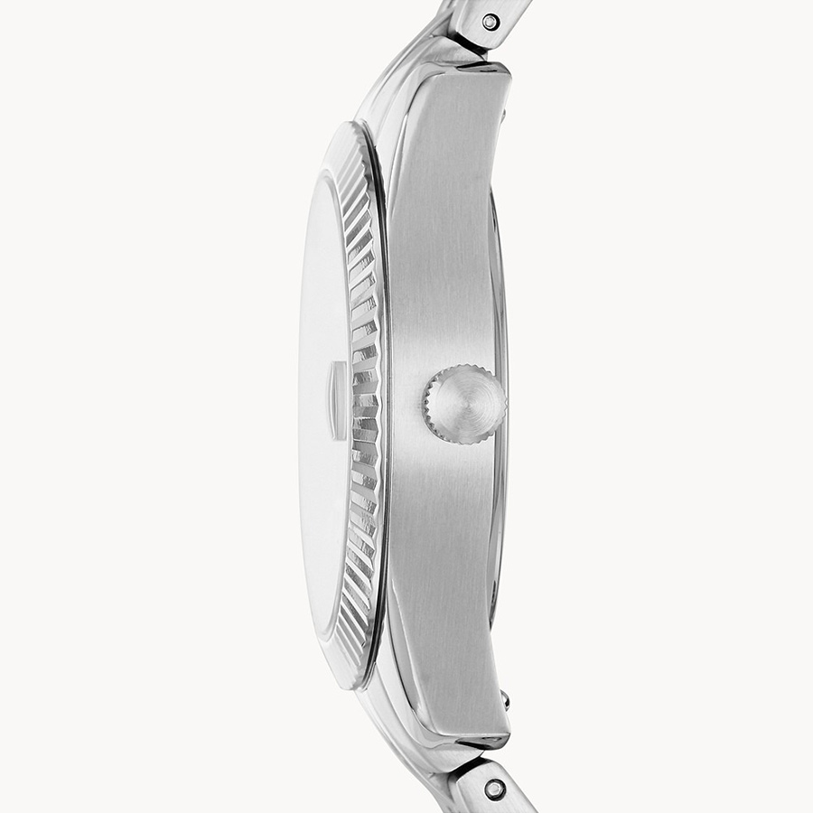 Đồng Hồ Nữ Fossil Scarlette Mini Dây Thép Không Gỉ ES4897 Màu Bạc