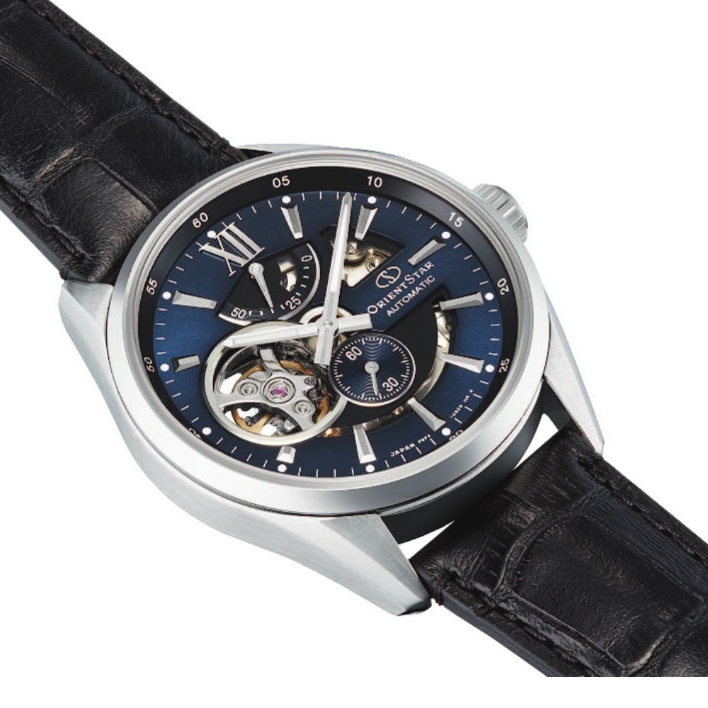 Đồng Hồ Nam Orient Star 41 mm RE-AV0005L00B Màu Đen