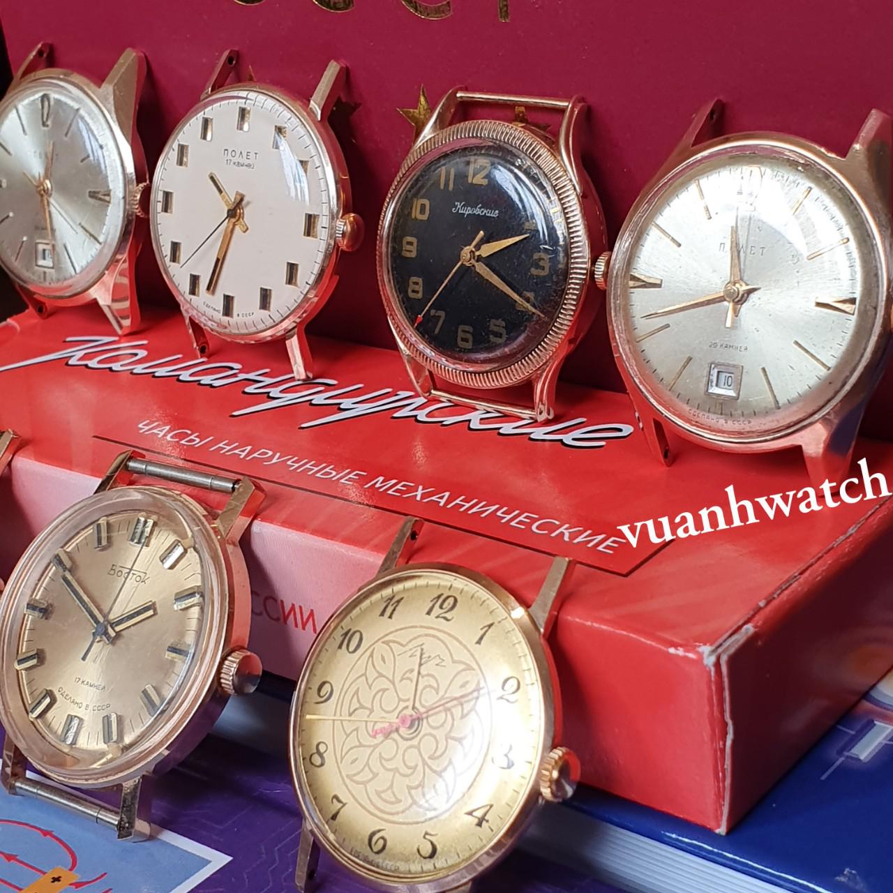 Đồng hồ Nga xách tay - Đồng hồ chính hãng nguyên rin nguyên bản, giá tốt nhất thị trường