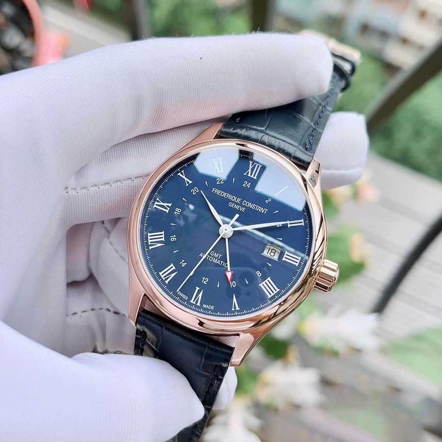 Đồng Hồ Nam Frederique Constant Classic Analog Blue Dial Men's Watch-FC-350NR5B4 Màu Xanh Navy