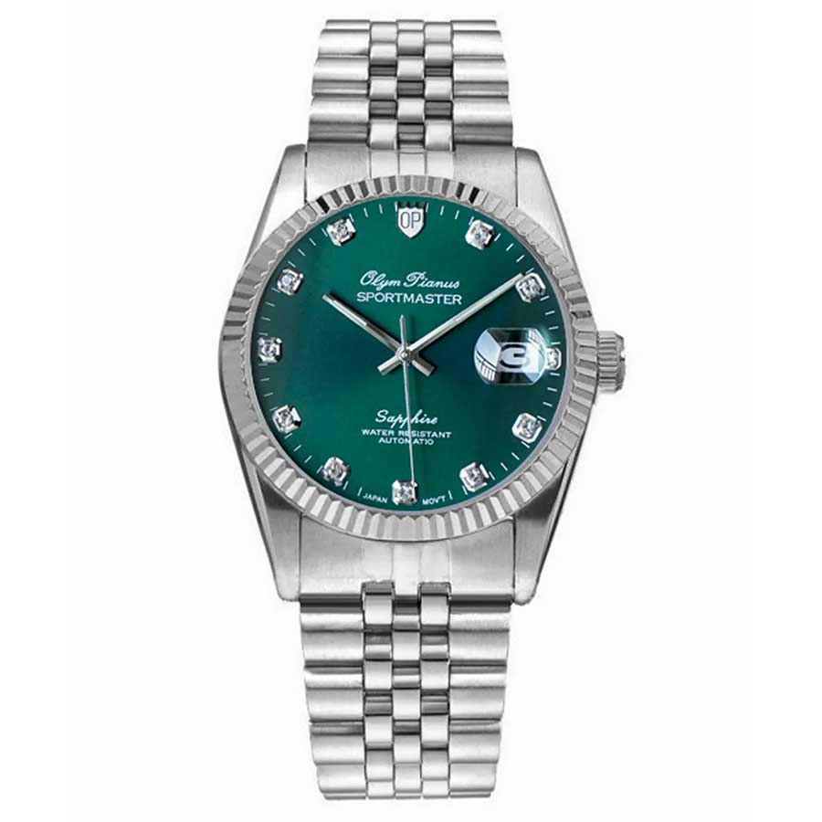 Đồng Hồ Nam Olym Pianus OYSTER OP89322AGS-XL Màu Xanh Bạc