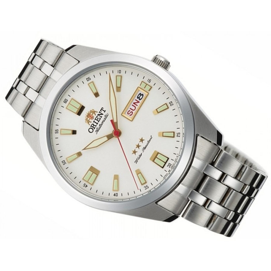 Đồng Hồ Nam Orient Three Star RA-AB0020S19B Màu Trắng Bạc