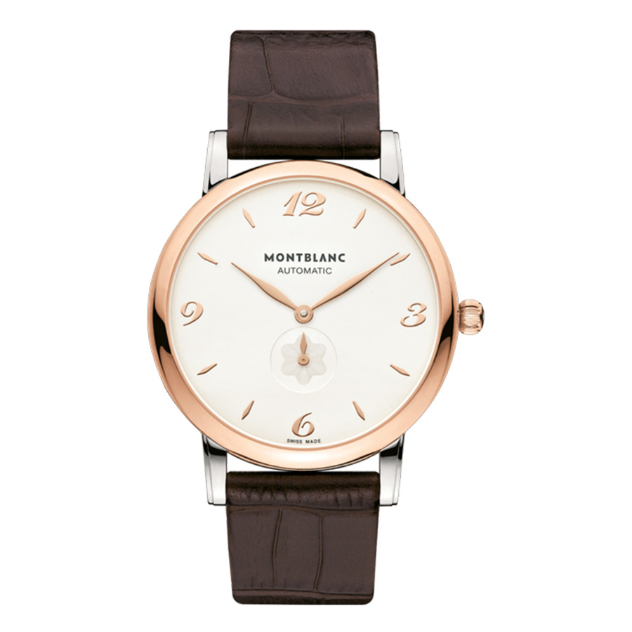 Đồng Hồ Nam Montblanc Star Classique 107309 Màu Nâu Trắng