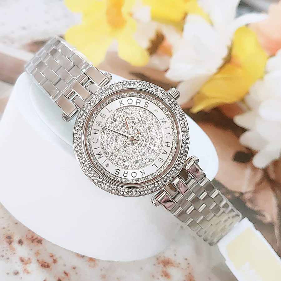 Đồng Hồ Nữ Michael Kors MK3476 33mm Màu Bạc