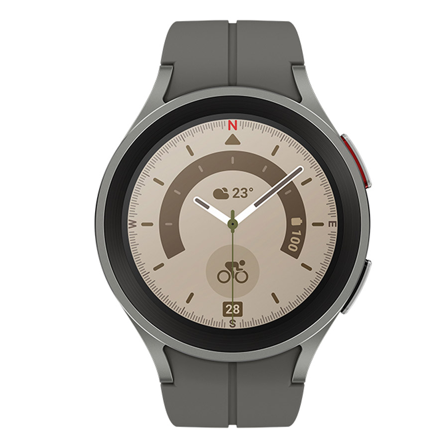Đồng Hồ Thông Minh Samsung Galaxy Watch5 Pro 45mm Màu Xám