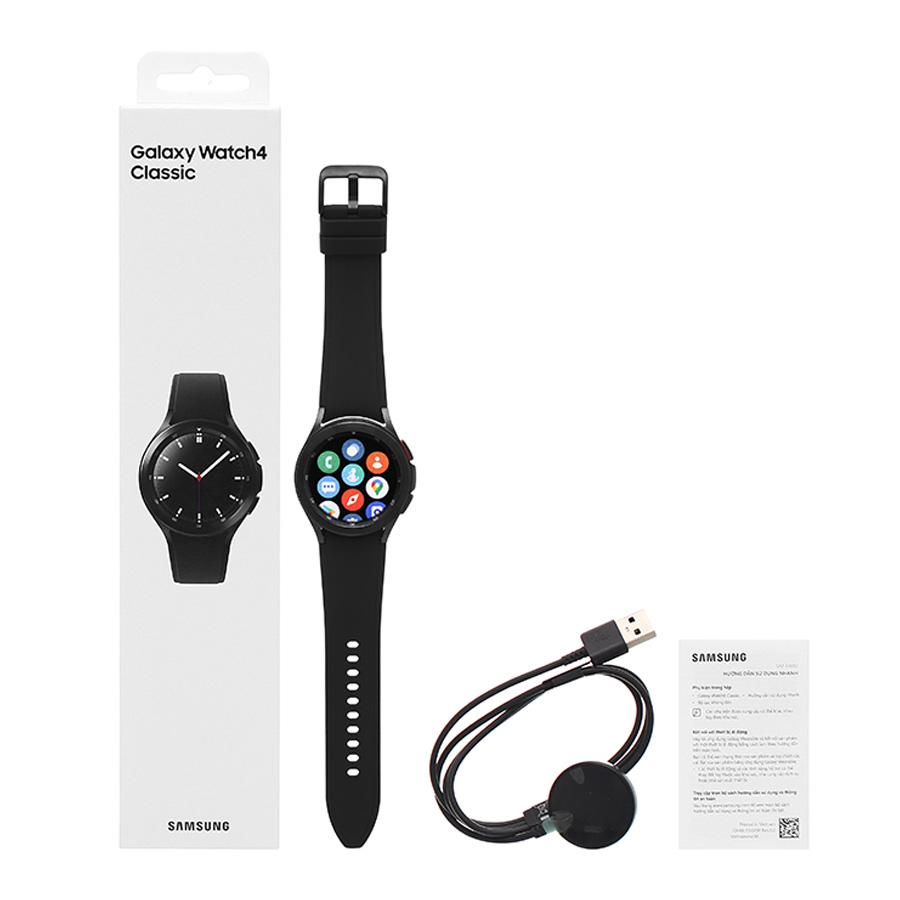 Đồng Hồ Thông Minh Samsung Galaxy Watch 4 Classic 42mm Màu Đen