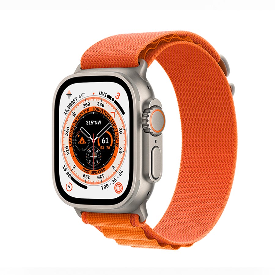 Đồng Hồ Thông Minh Apple Watch Ultra LTE 49mm Dây Alpine Màu Cam Size L