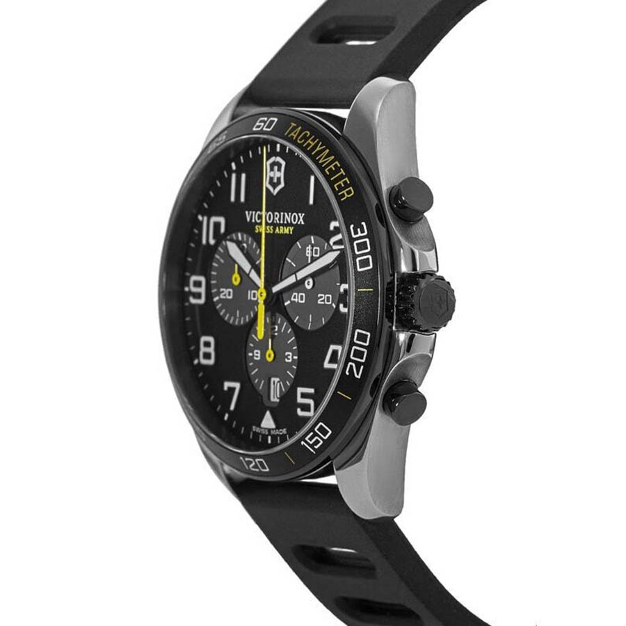 Đồng Hồ Nam Victorinox FieldForce Sport Chronograph Quartz Black Dial 241892 Màu Đen
