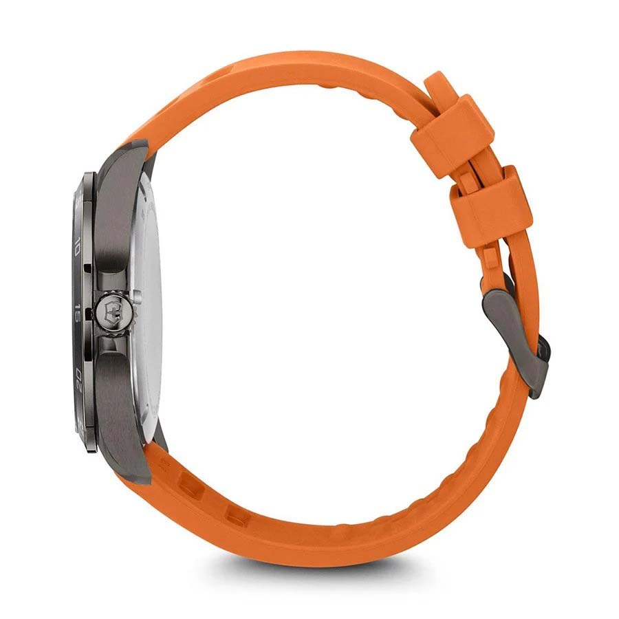 Đồng Hồ Nam Victorinox FieldForce Sport GMT Quartz Black Dial 241897 Màu Đen Cam