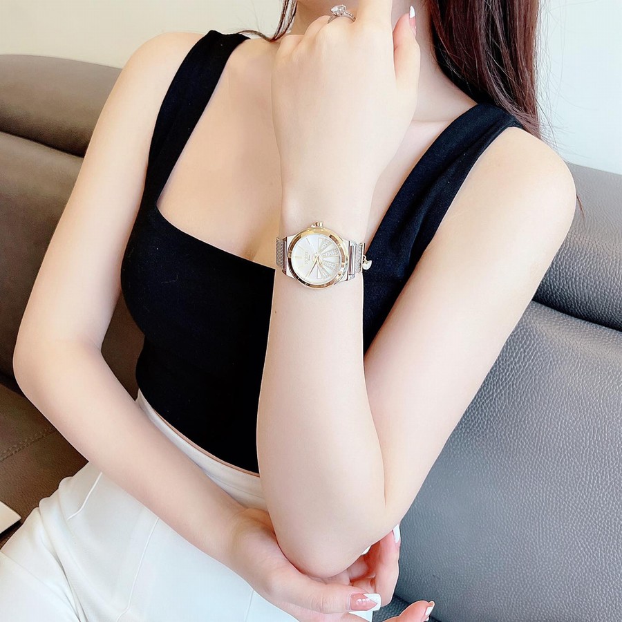 Đồng Hồ Nữ Ferre Milano Stainless Steel Ladies Watch Màu Bạc