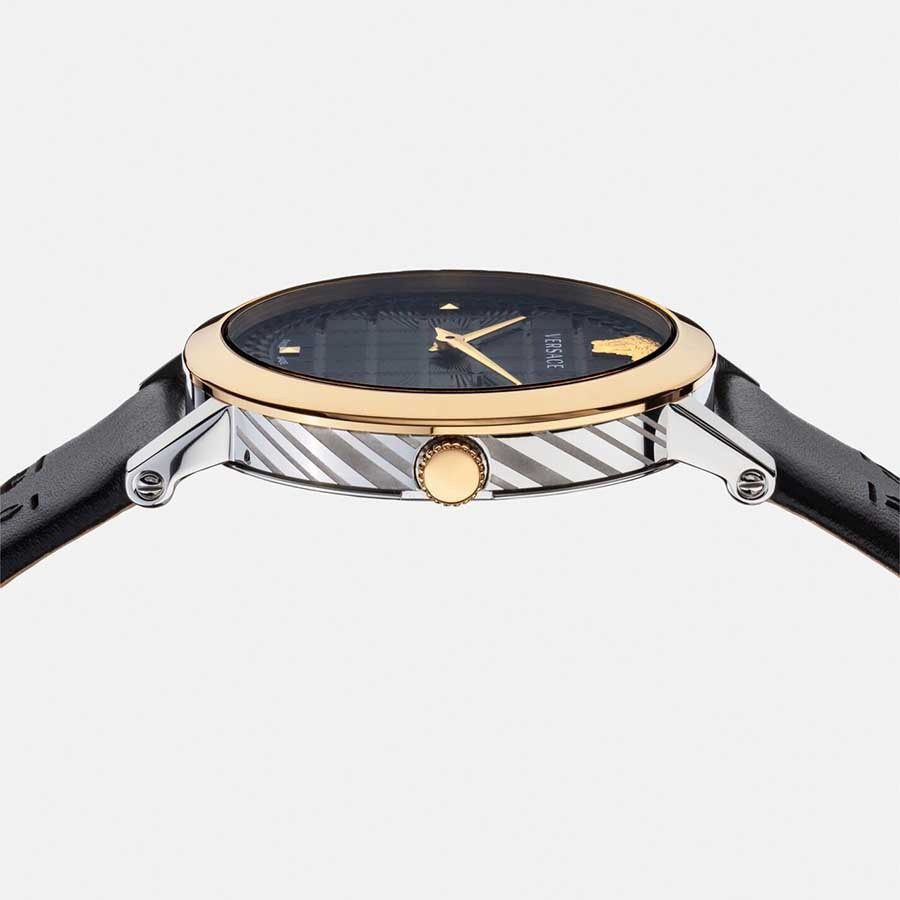 Đồng Hồ Nữ Versace Medusa Chain Watch VELV00120, 37mm Màu Vàng Đen