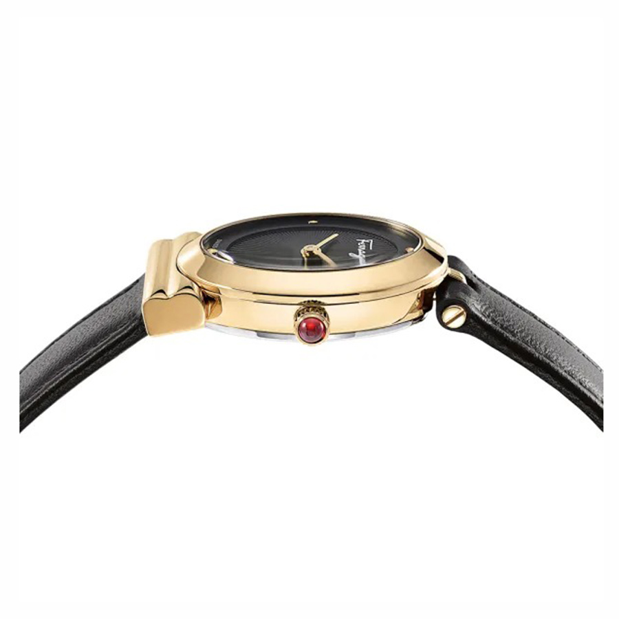 Đồng Hồ Nữ Salvatore Ferragamo Miroir Màu Vàng Đen