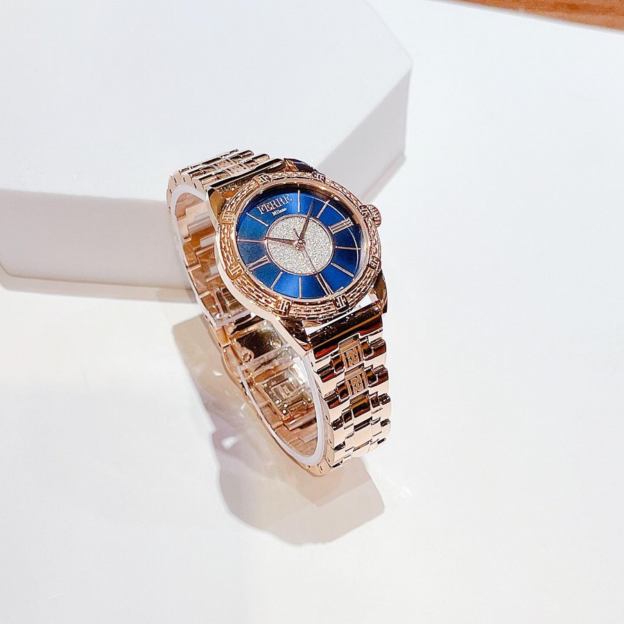 Đồng Hồ Nữ Ferre Milano FM1L170M0071 Gold Rose Stainless Steel Ladies Watch Màu Vàng Hồng
