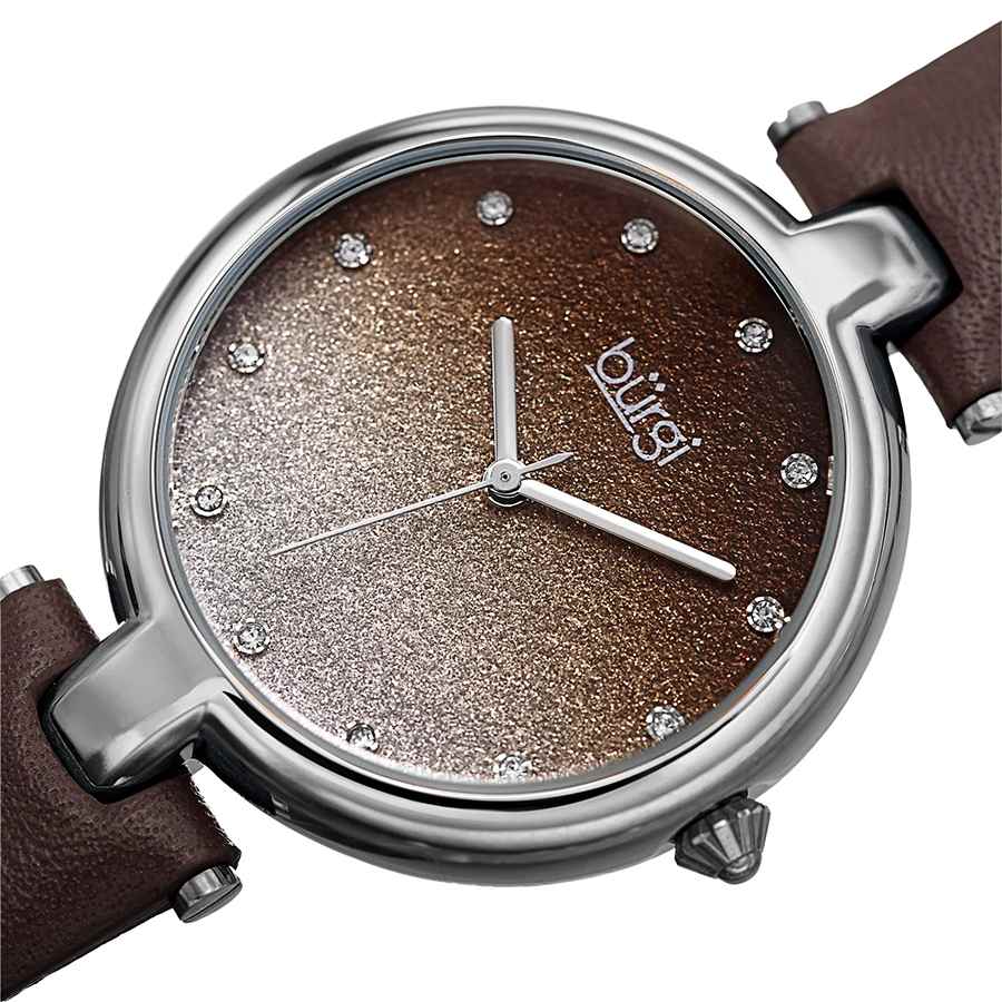 Đồng Hồ Nữ Burg BUR225BR Màu Nâu